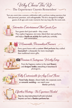 Perfume Bar Kit for  50 ml - Designed for Small to large Events