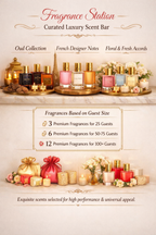 Perfume Bar Kit for  50 ml - Designed for Small to large Events