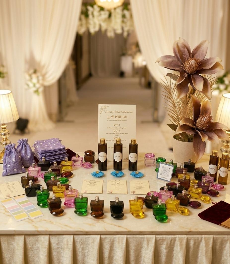 Perfume Bar Kit for  50 ml - Designed for Small to large Events