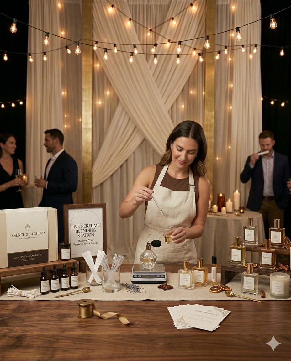 Scent Live Odyssey - Trending Live Activity for Weddings, Corporate, Baby Shower